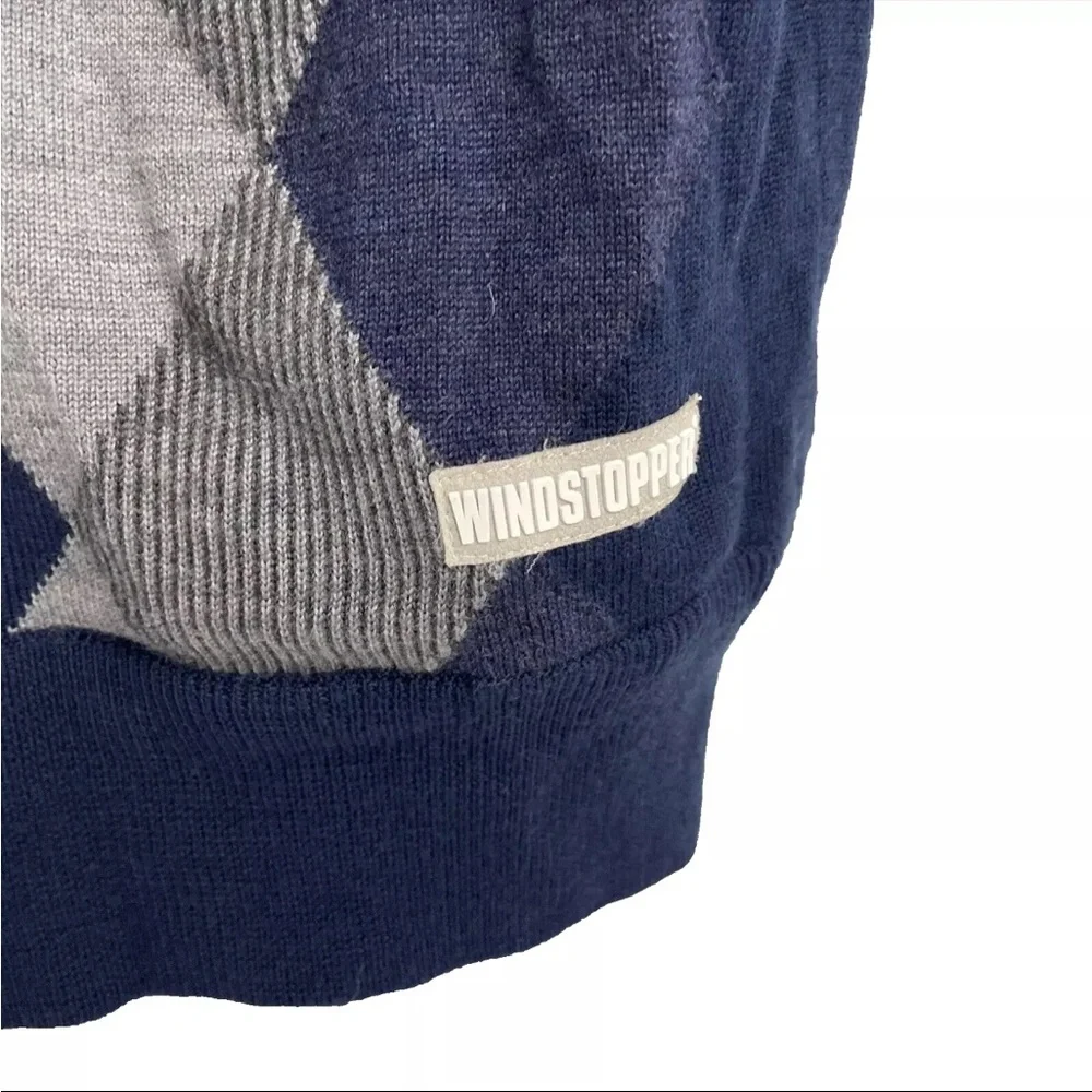 Mens Sunice Windstopper Wool Argyle Golf Polyester Lined Sweater Vest Sz XXL
